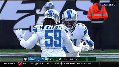 Detroit Lions James Houston IV sack and Gator Chom...