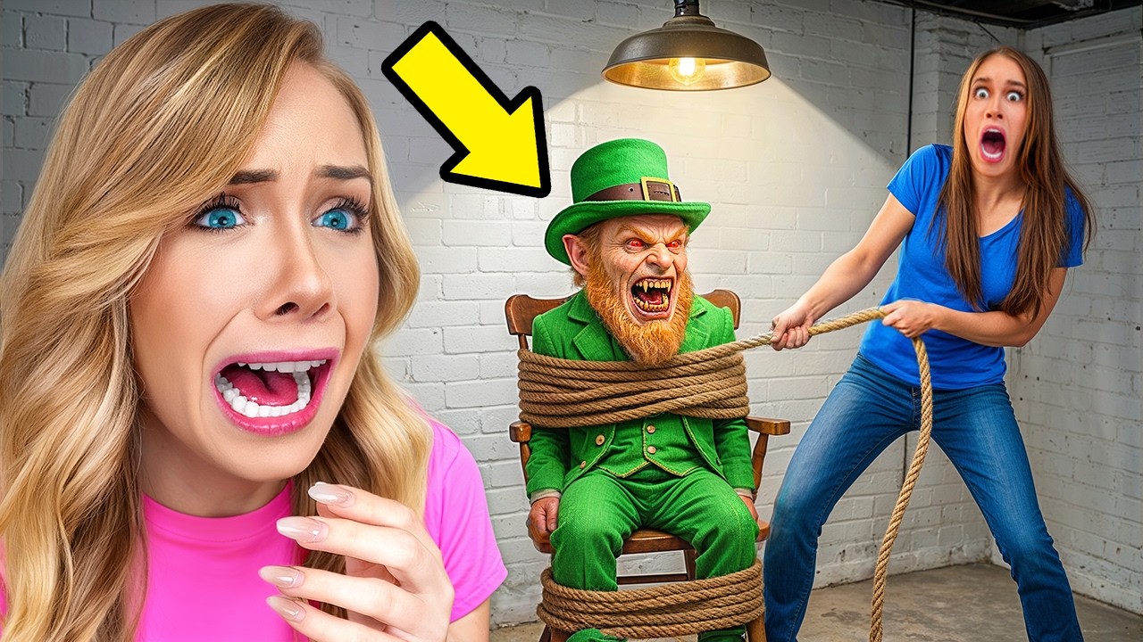 WE CAUGHT A LEPRECHAUN AT 3 AM...