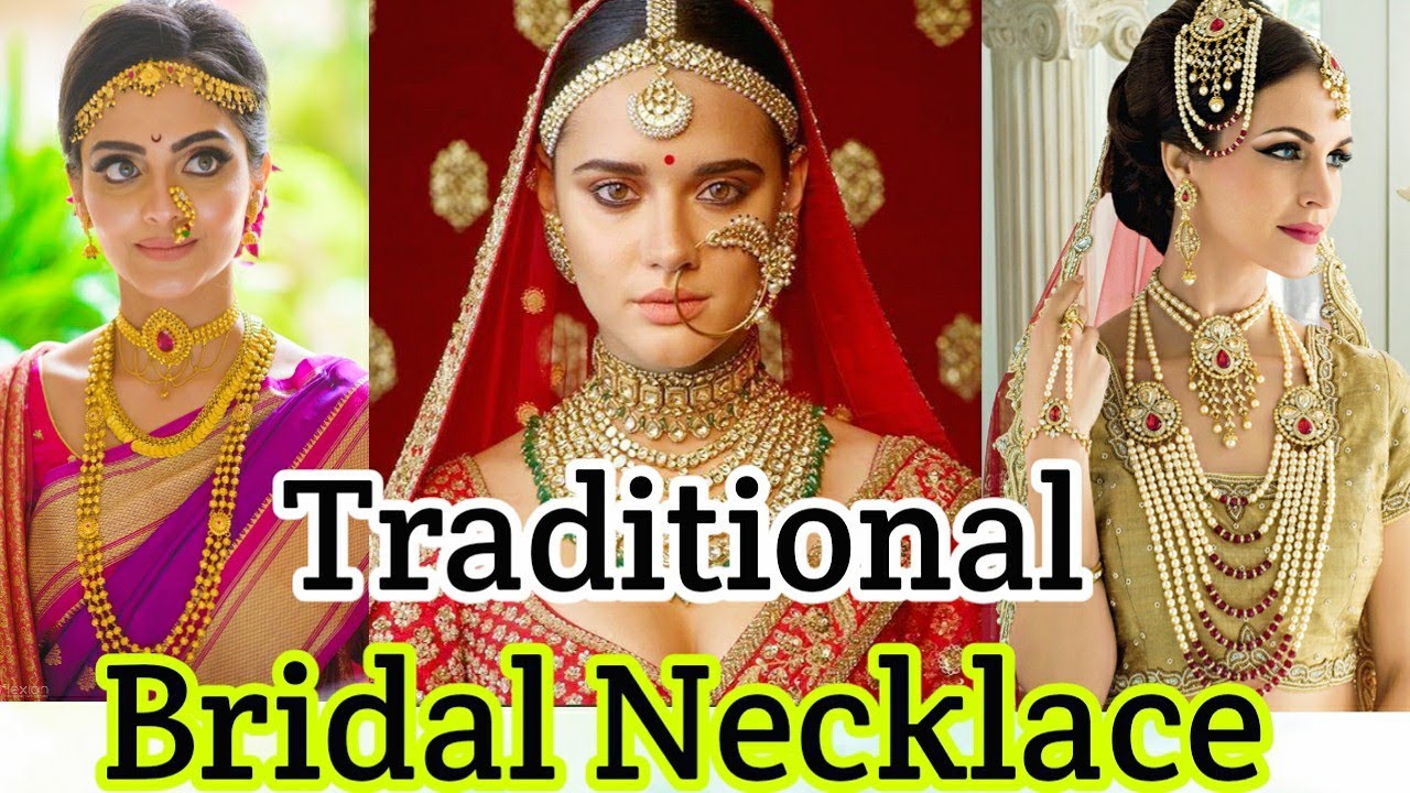 Wedding Jewelry Traditional Bridal Necklaces Types with Name