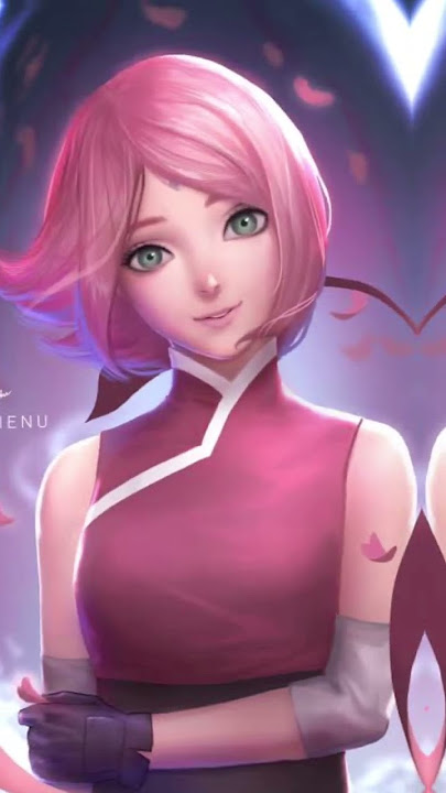 Sakura e sarada #uchiha #haruno
