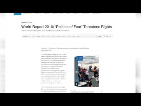 “Human Rights Watch“-ის ანგარიში