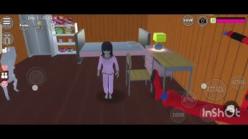 Horror house in amusement park #foryou #sakuraschoolsimulator 
