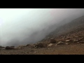 Severe wind and snow on Mount Evans summit