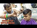 First time on youtube | Hair cutting & styling by asim barber | Indian ASMR