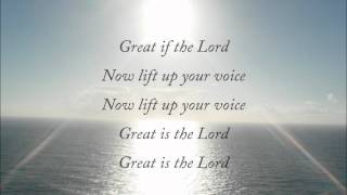 Miniatura del video "Great Is The Lord - Michael W Smith lyrics"