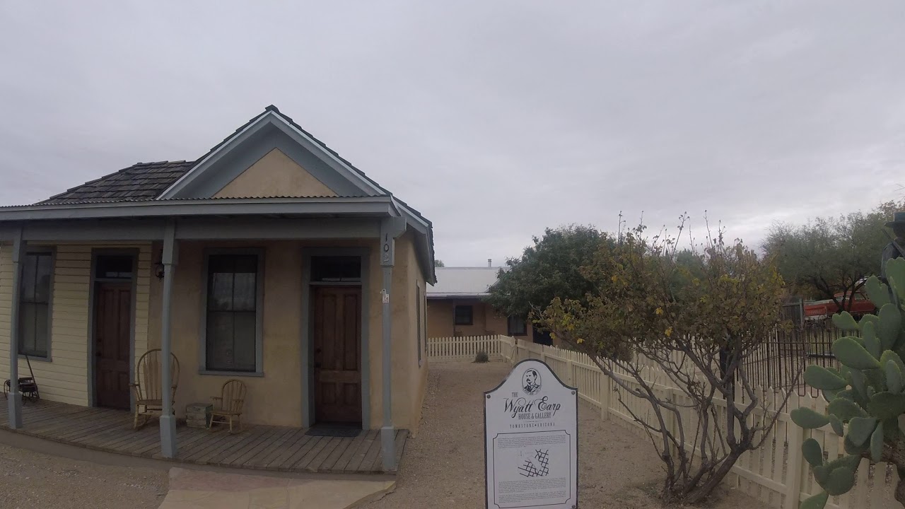 Wyatt Earps House Tombstone Arizona YouTube