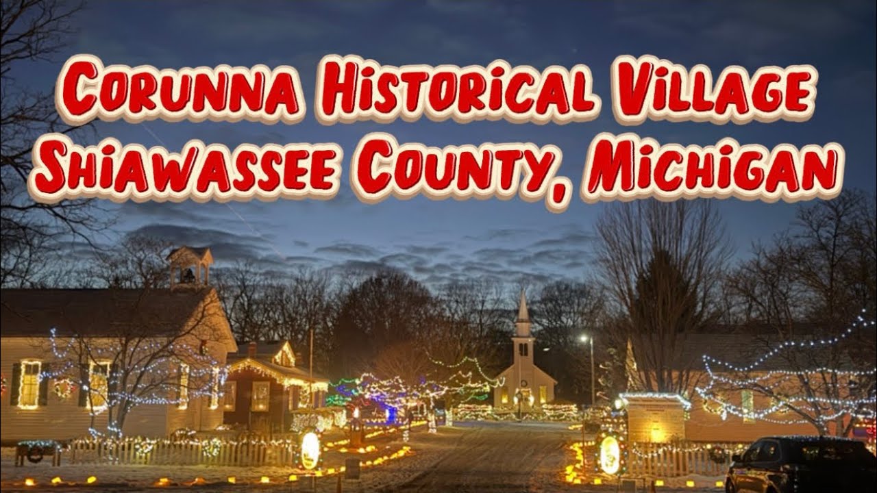 Corunna Historical Village in Shiawassee County, Michigan 
