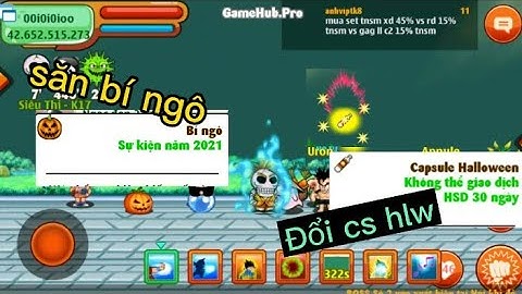 Ngọc Rồng Online - Săn bí ngô vs mở capsule hlw và cái kết #mẫnnro #nro #ngocrongonline