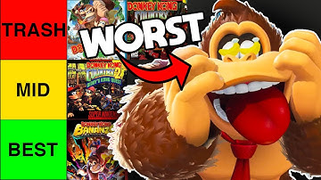 I Ranked Every Donkey Kong Game...