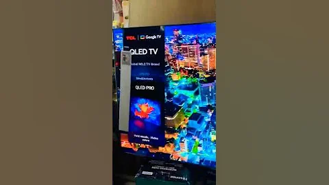 🔥 TCL 55" Smart QLED TV – Stunning 4K Picture & Smart Features!📌  #shorts #technology