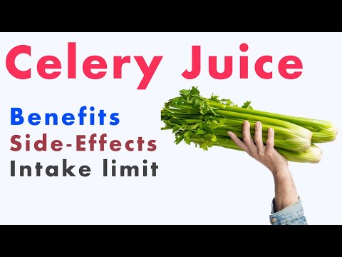 Video: Celery Juice: Benefits, Harms, Contraindications