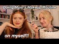 Doing my Mum’s Makeup Routine ON MYSELF!!  | Ruby Rose UK