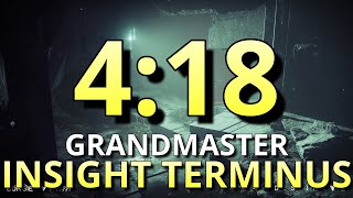 Insight Terminus GM in 4 Minutes! (4:18 Seasonal WR, Plat)