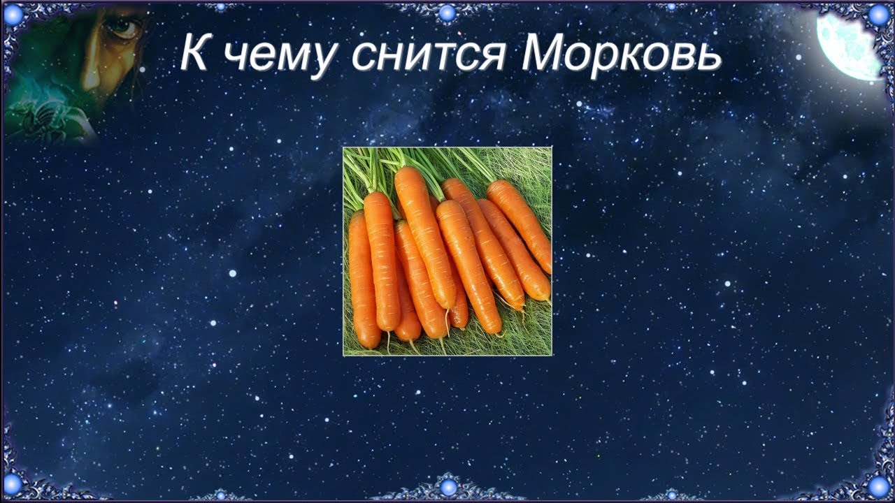 К чему снится Морковь (Сонник)