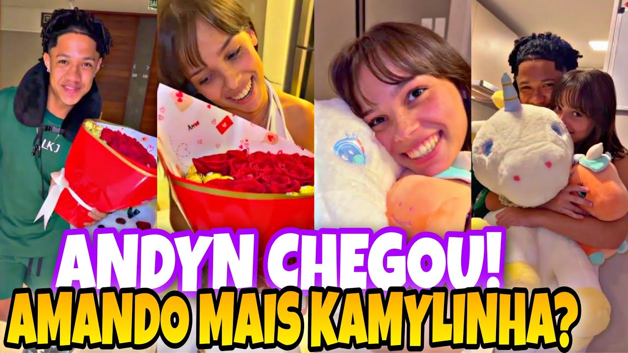BABADO! ANDYN CHEGOU E LEVOU PRESENTE PARA KAMYLINHA E THÉ QUERIA DESTRUIR+ HYTALO NÃO DEIXOU,VEJA!😱