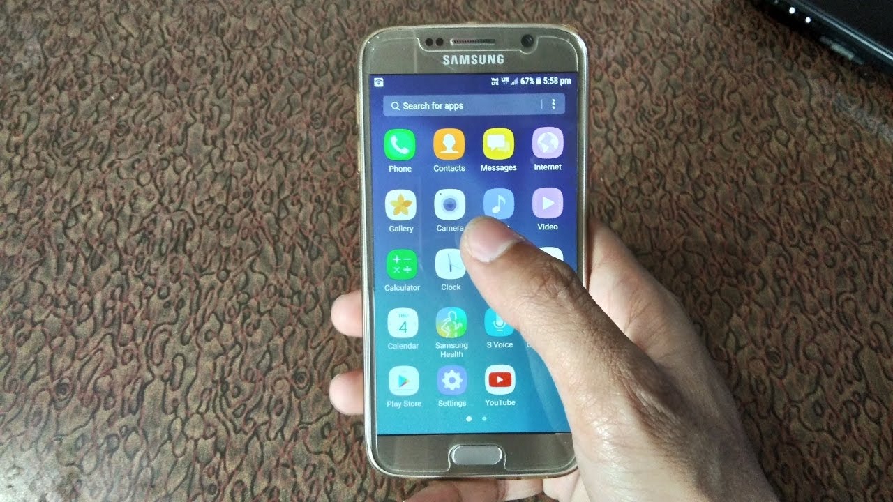 New Camera App | Samsung Galaxy S6 [Android 7.0 Nougat ...