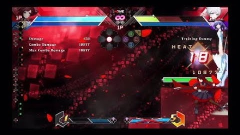 BLAZBLUE CROSS TAG BATTLE: Ruby-Es Combos