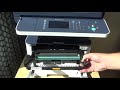 Replacing toner cartridge and DRUM UNIT Xerox WorkCentre 3345 / 3335