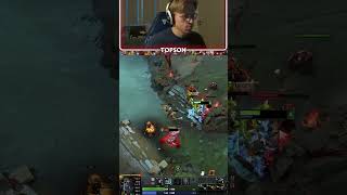 When Topson Outplayed This Clinkz on Mid Lane in Dota 2 #outplay #dota2 #gaming #outplayed