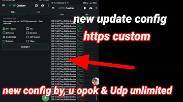 New Update config by, Opok & Udp unlimited Terbaru 2024