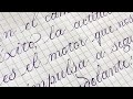 Hermosa Caligrafía Inglesa con Bolígrafo Bic | Cómo Escribir Bonito | Caligrafía Pablo Bermúdez