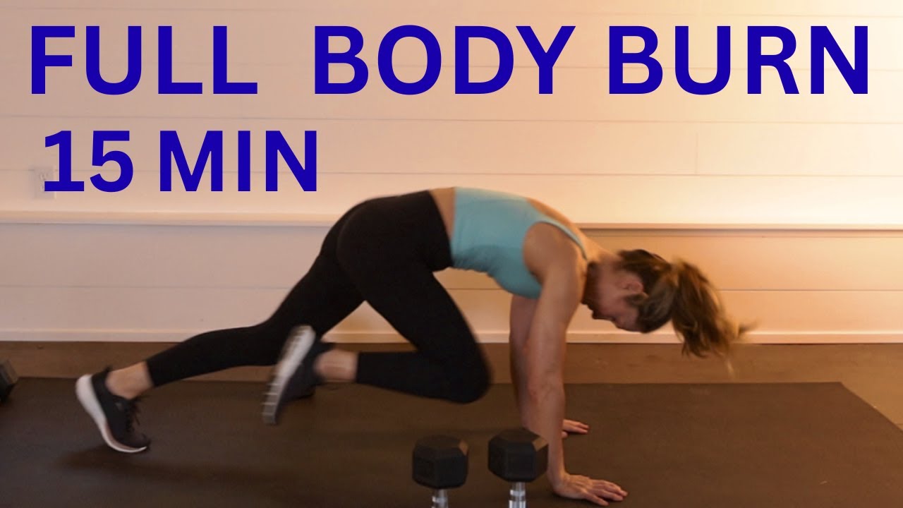 Full Body Dumbbell Workout | 3 Block Strength + Conditioning Circuit ...