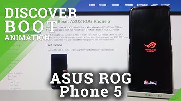Asus Rog Phone 5 - Start up & Boot Animation | Fastest Phone Ever?!