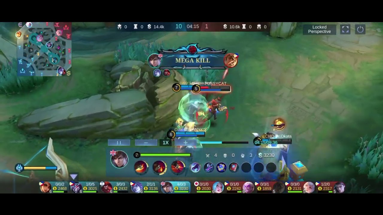 Gusion Gameplay 16 kills with no deaths.