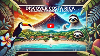 Discover Costa Rica: Volcanoes, Beaches, Wildlife & Culture | Pura Vida Travel Guide 2024 #Travel