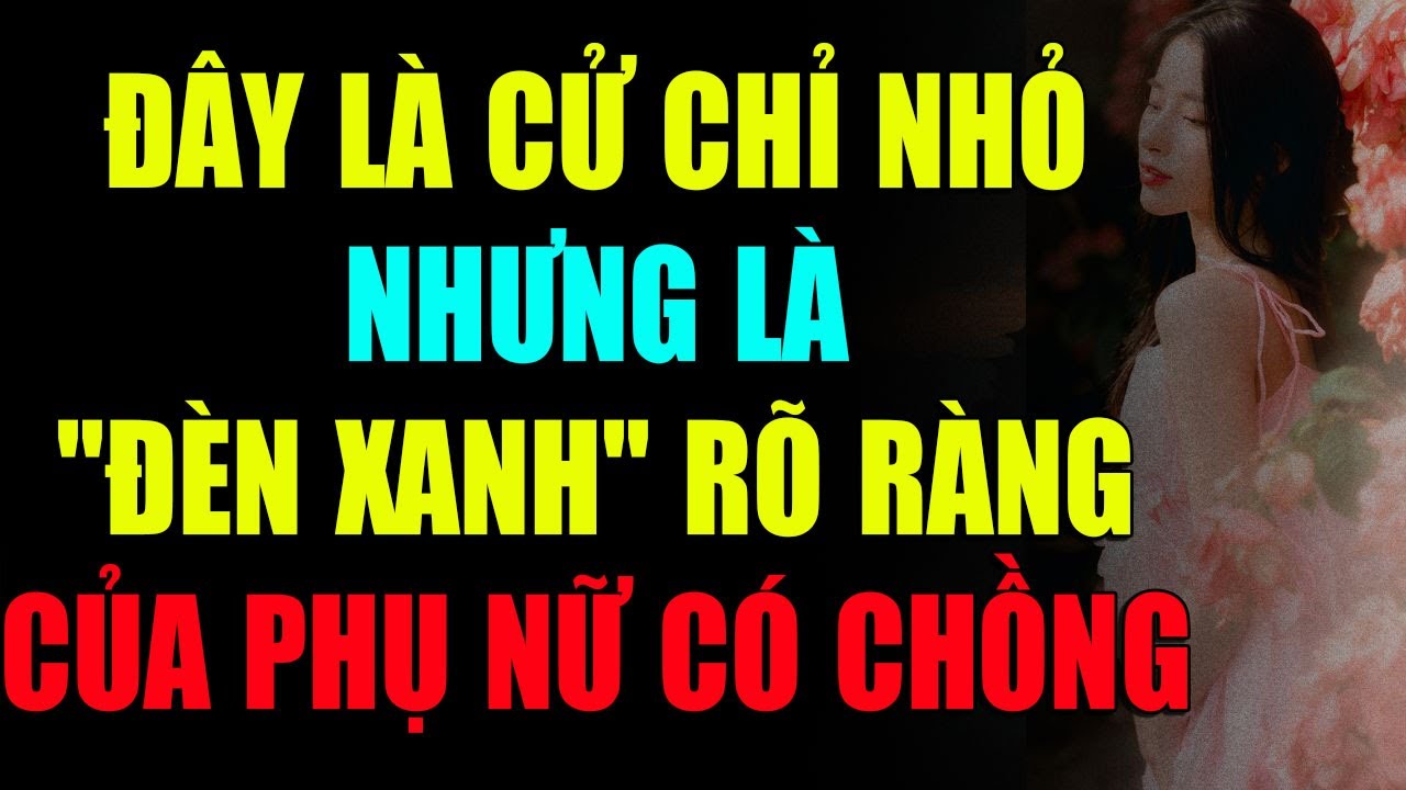 ĐÂY LÀ CỬ CHỈ NHỎ NHƯNG LÀ 