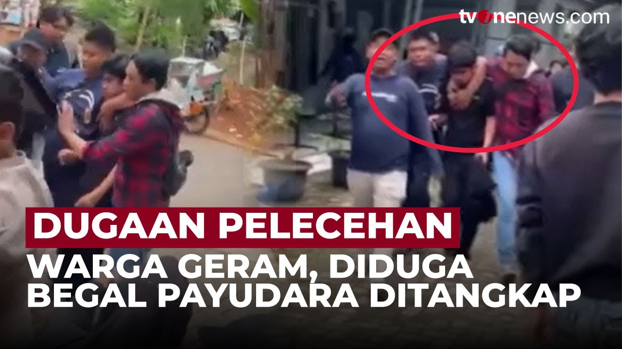 Geger! Dugaan Begal Payudara di Pondok Aren, Penangkapan Pelaku Dihalangi Istri | OneNews Update