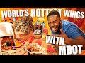 Worlds hottest wings challenge he is a mess