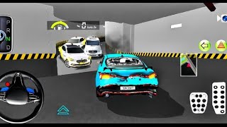 New Crashed Car Stuck in Parking Garage - 3D Driving Class 2026 - 3D Driving Class Game - Car Game