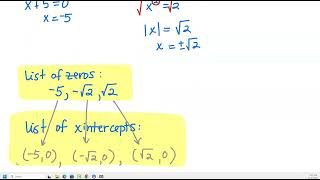 3.06 Solving Polynomial Equations (A2, Reveal)