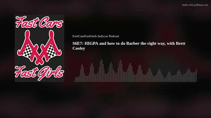 S6E7: HIGPA and how to do Barber the right way, wi...