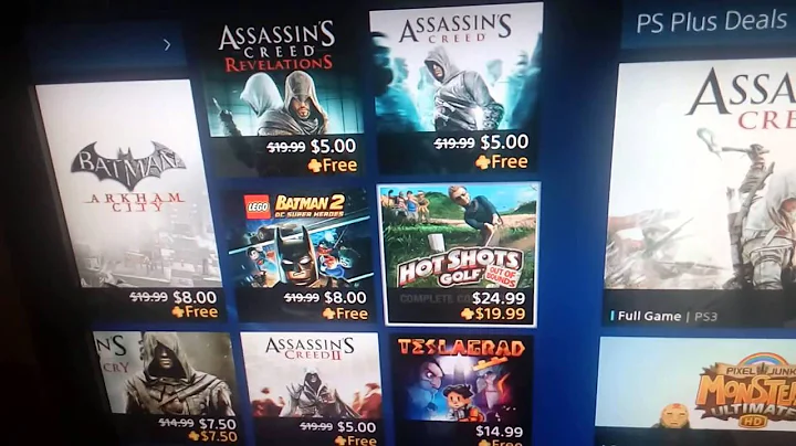 Free PS3 games. Big glitch on psn! Too good to be?