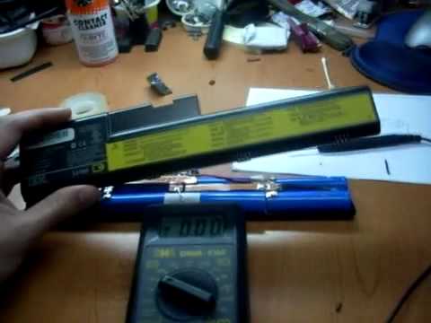 Laptop Battery Rebuilding Part 2 - YouTube