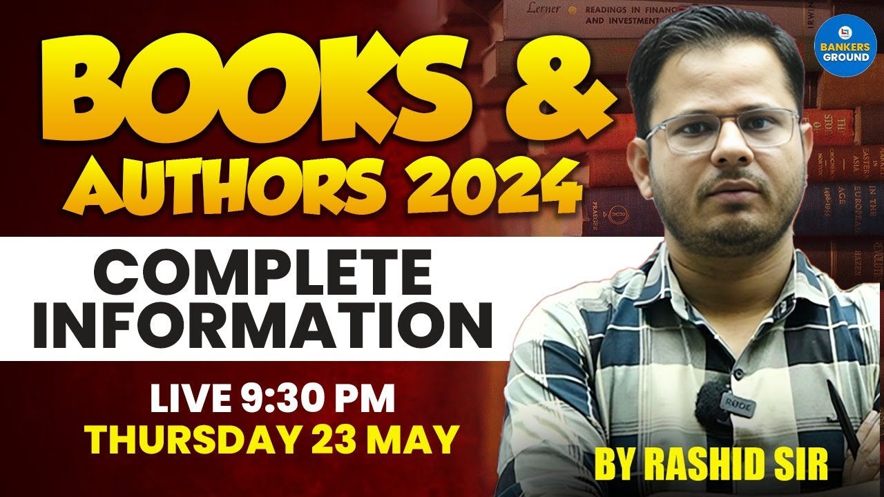 Rashed Sir Books & Authors 2024 | Current Affairs 2024 | Current Affairs by Rashid ...