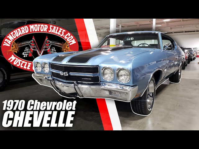 Rare Color 1970 Chevy Chevelle SS LS6 For Sale: Video