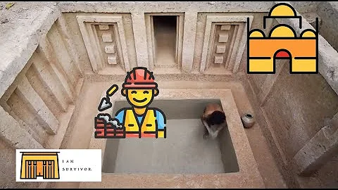 Building Private Underground Temple Tunnel House With Swimming Pool