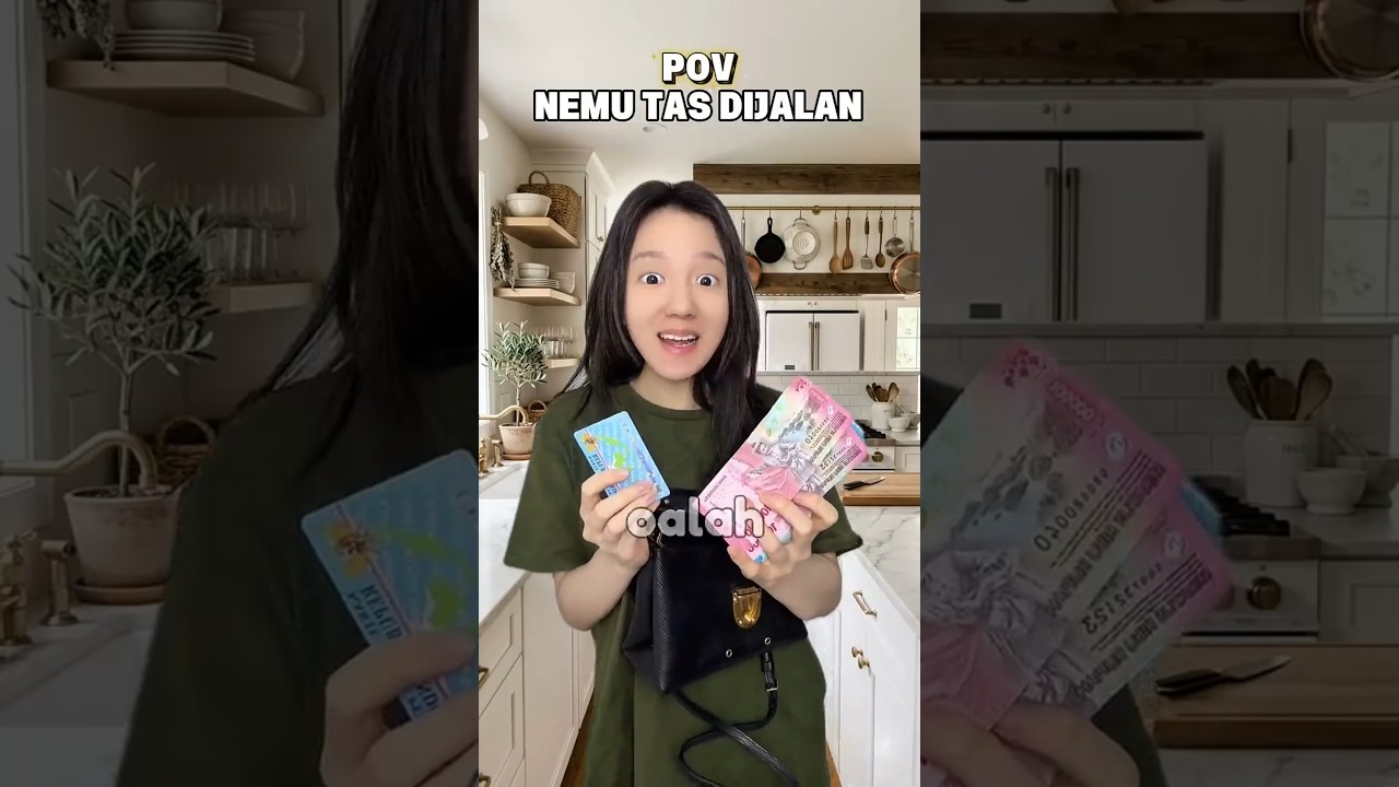 #POV : NEMU UANG DIJALANAN EH MALAH BEGINI..
