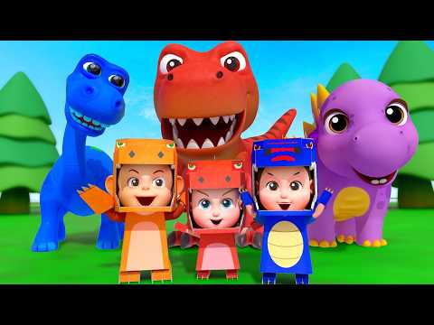 Warna apa ini - Lagu T-Rex dan lain-lain - Lagu Telur Kejutan | Lagu Anak | TimoBoy Bahasa Indonesia