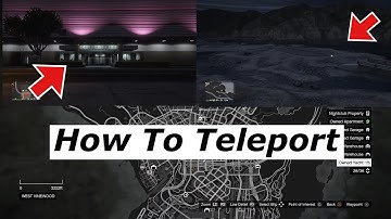 How To Teleport To Apartment or Facility (GTA Online)
