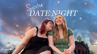 surprising my girlfriend with a date night!! | lesbian couple date vlog