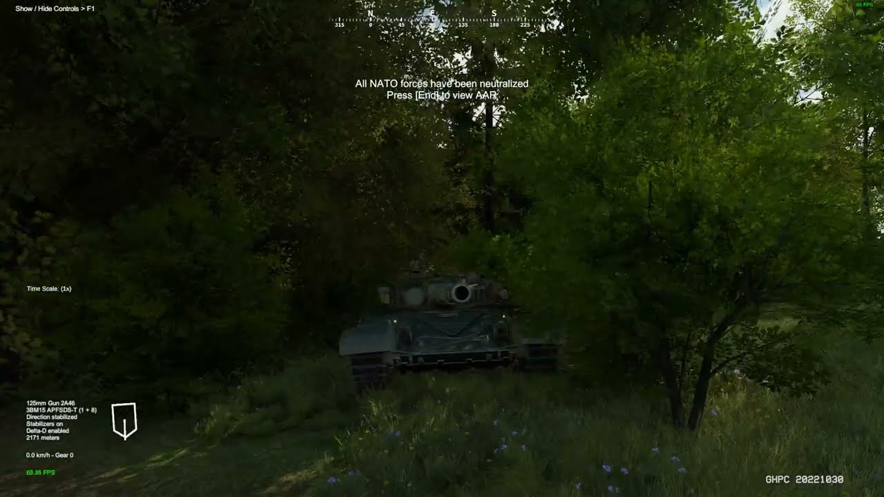 GHPC T-72 is stupid accurate and i love it