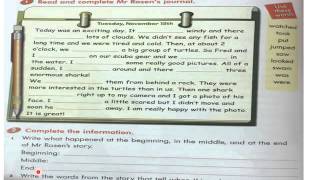 Grade 3, English Zone, Unit 4, lesson D