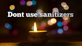 Important Note L Dont Use Santizers L Simply Homemaker