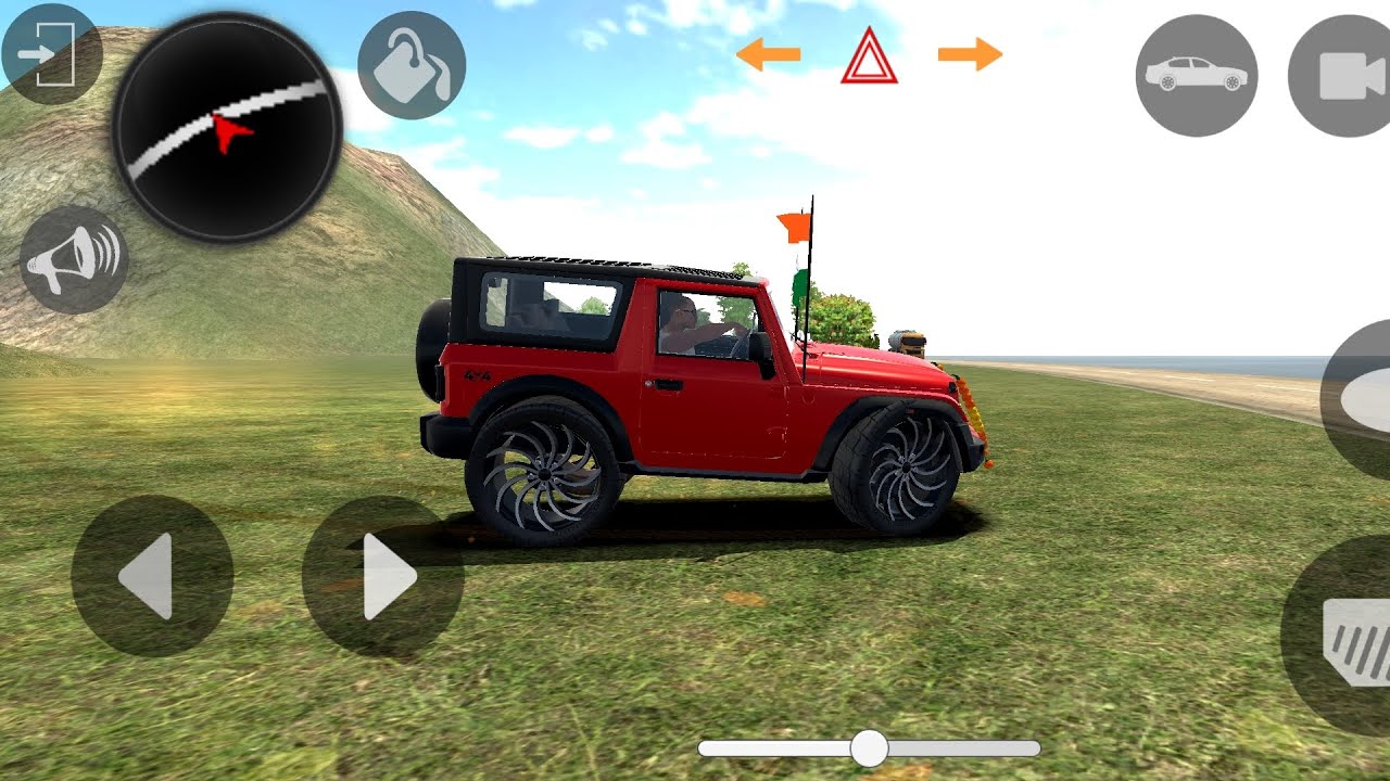 Modified Mahindra Thar!!😈 Indian car simulator 3D !! Android gameplay car 3D 
