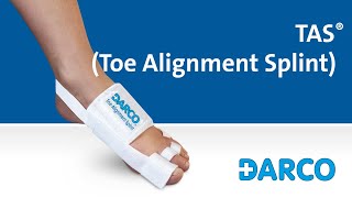 TAS® Toe Alignment Splint - Bandage for alignment after hallux valgus surgery