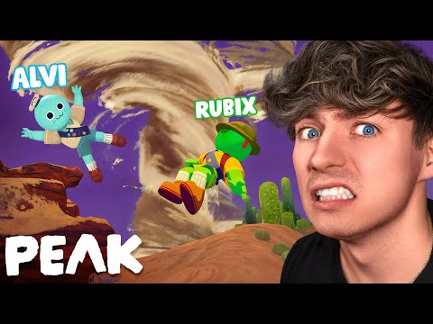 WIR SPIELEN DAS NEUE UPDATE?!😱 | PEAK mit Alvi & Rubix